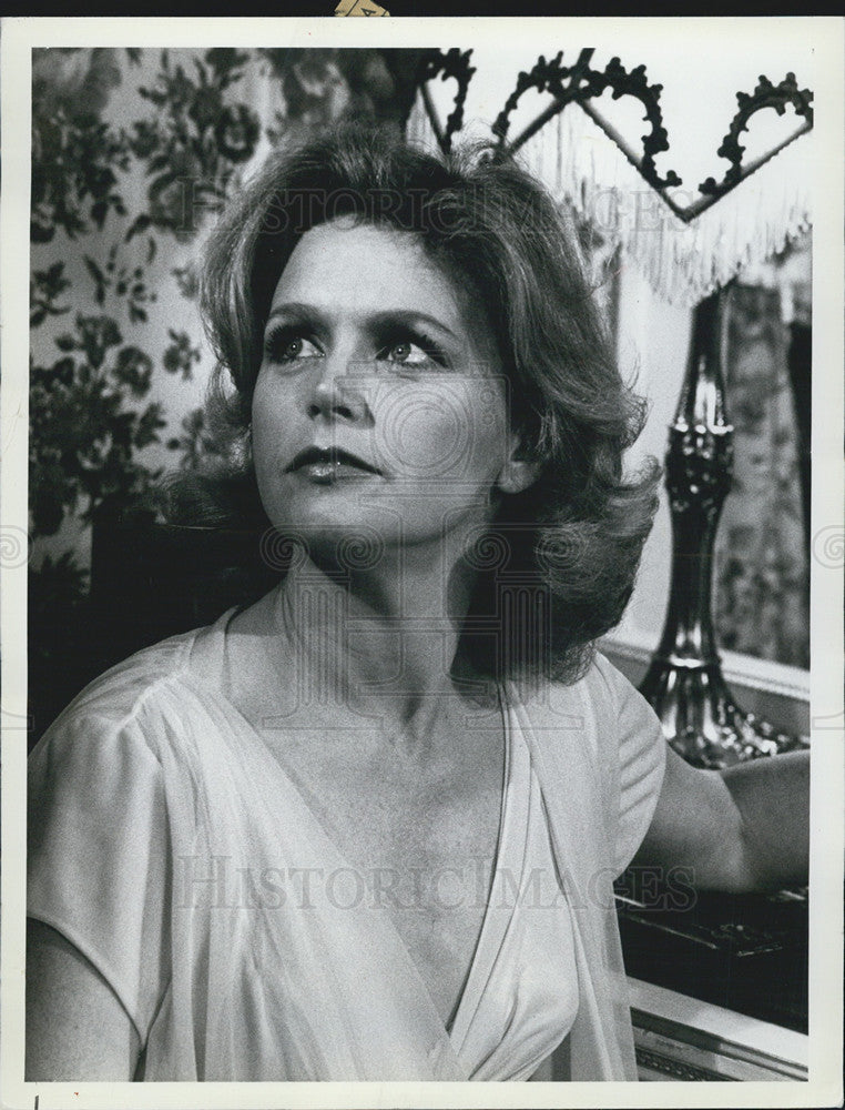 1978 Press Photo Actress Lee Remick In NBC Television Movie Wheels - Historic Images