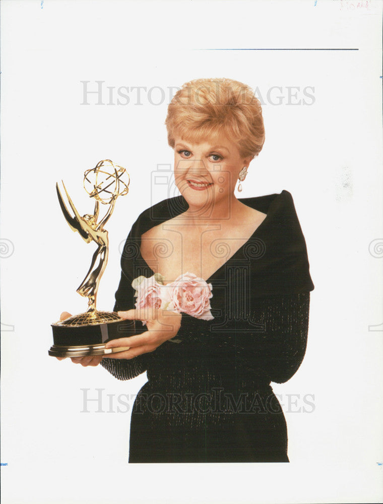 1993 Press Photo Pictured is actress Angela Lansbury. - Historic Images