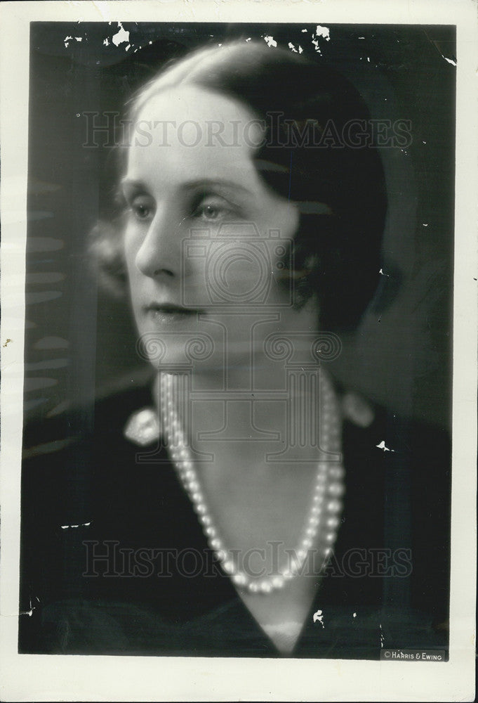 1932 Press Photo Mrs. Ogden L. Mills Wife Of Secretary Of The Treasury - Historic Images