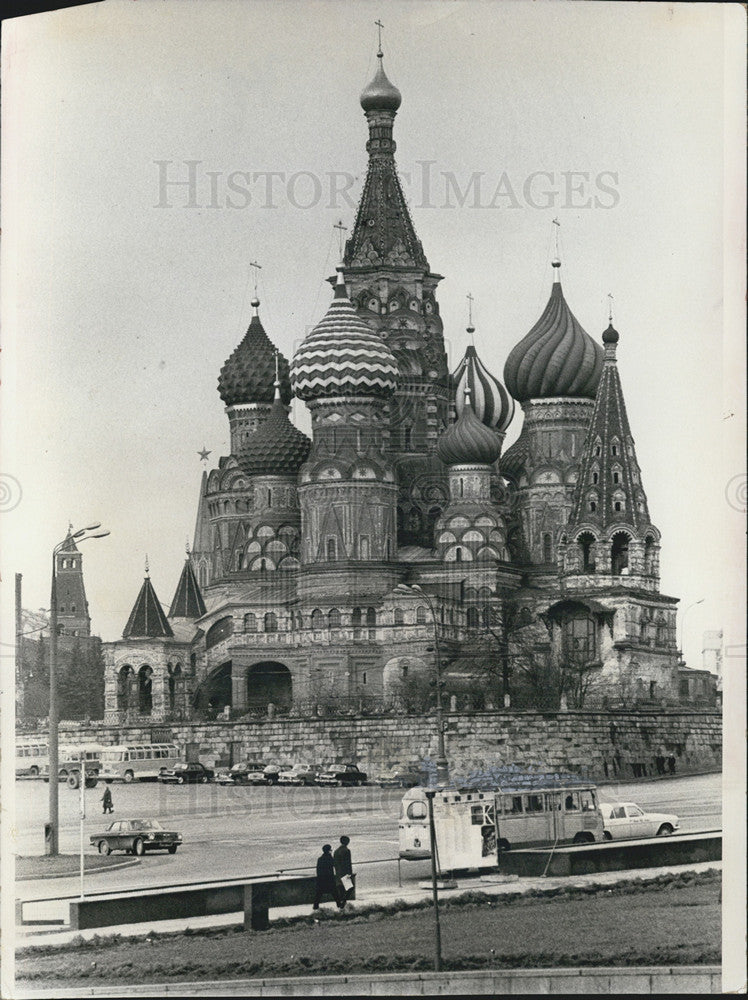 1984 Press Photo St. Basil&#39;s Cathedral, Queen of Moscow&#39;s Surviving Churches - Historic Images