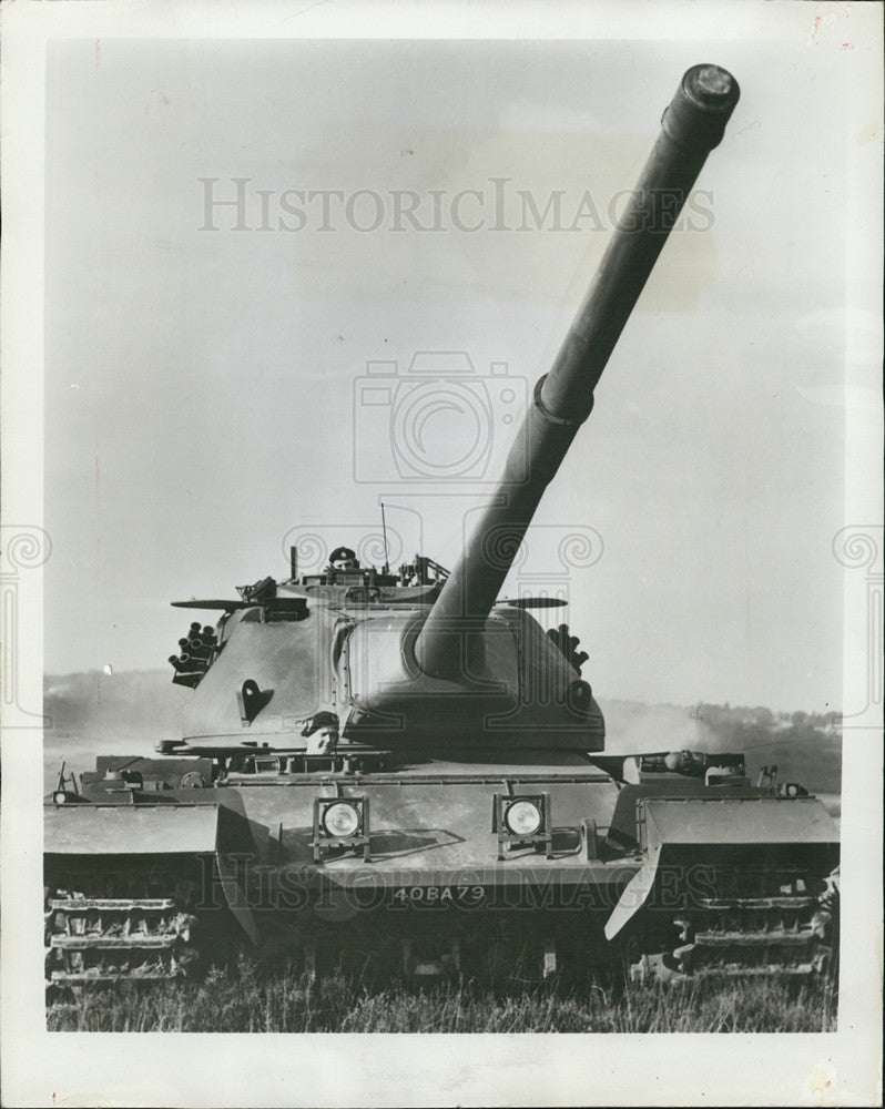 1955 Press Photo Britain&#39;s   Tank. - Historic Images