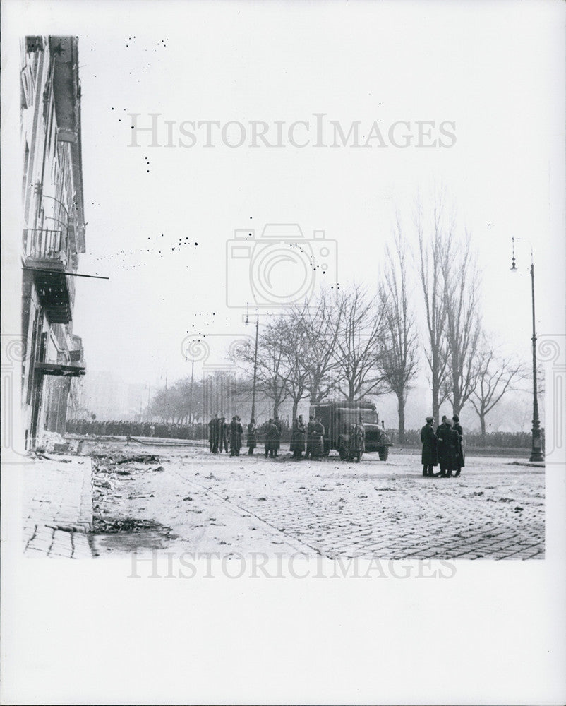 Press Photo Winter in Europe - Historic Images