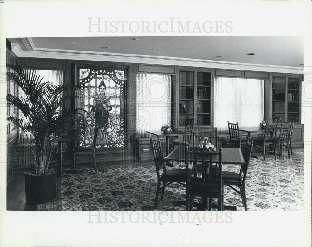 1981 Press Photo The Library, Breakfast room - Historic Images
