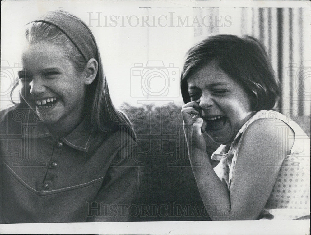 1967 Press Photo Carolyn Hill Chicago schools children&#39;s reaction - Historic Images