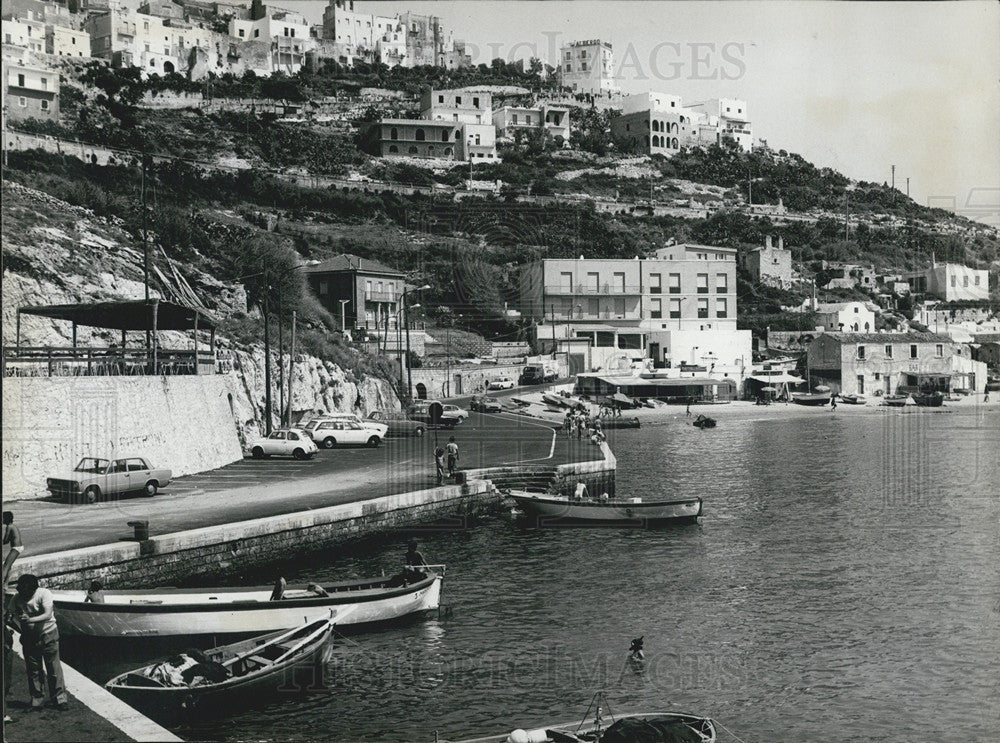 1978 Press Photo Foggia waterfront area Italy - Historic Images