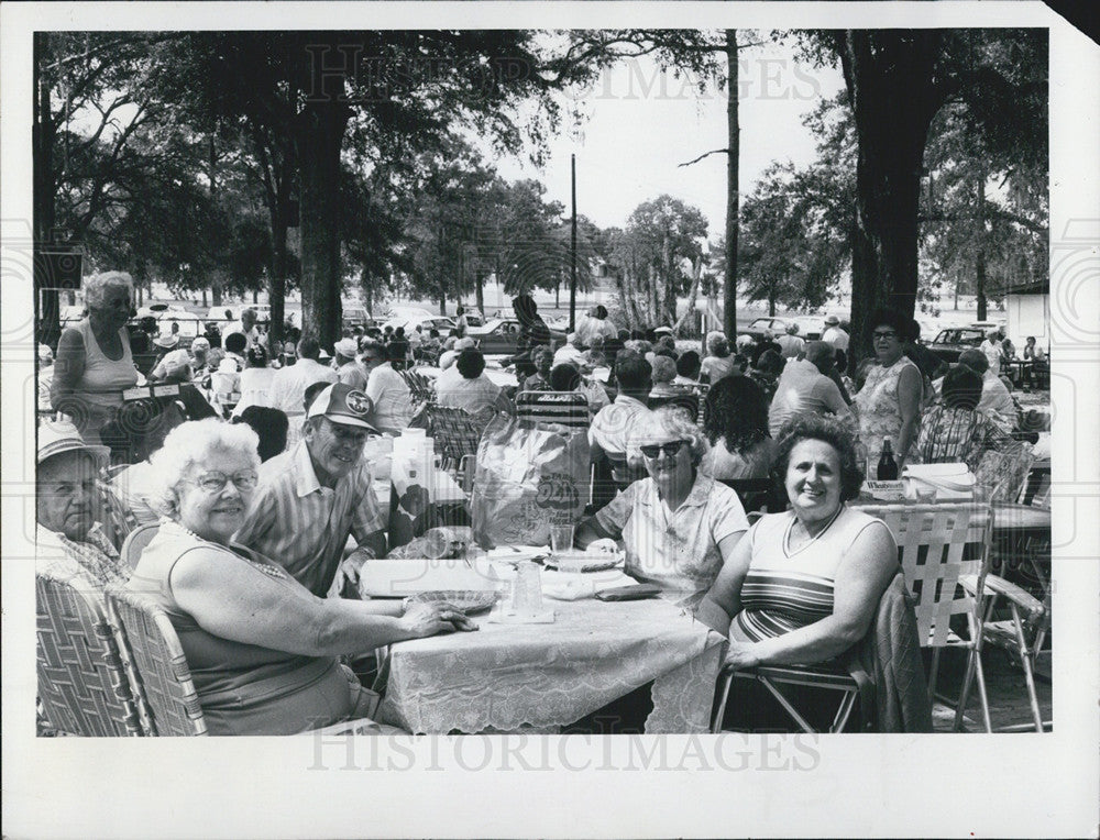 1980 Press Photo Italian America Social Club of Beverly Hills - Historic Images