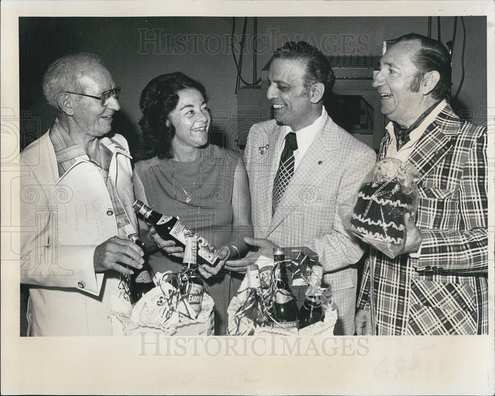 1977 Press Photo Italian American Social Club of St Petersburg - Historic Images