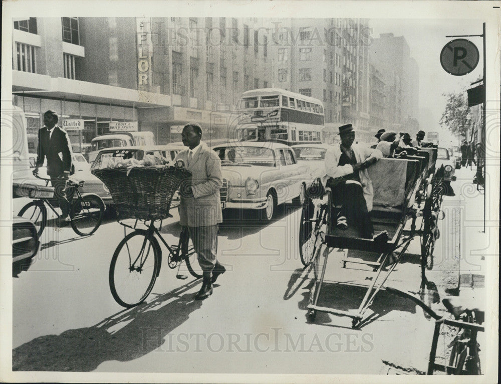 1967 Press Photo Johannesburg South Africa Downtown - Historic Images