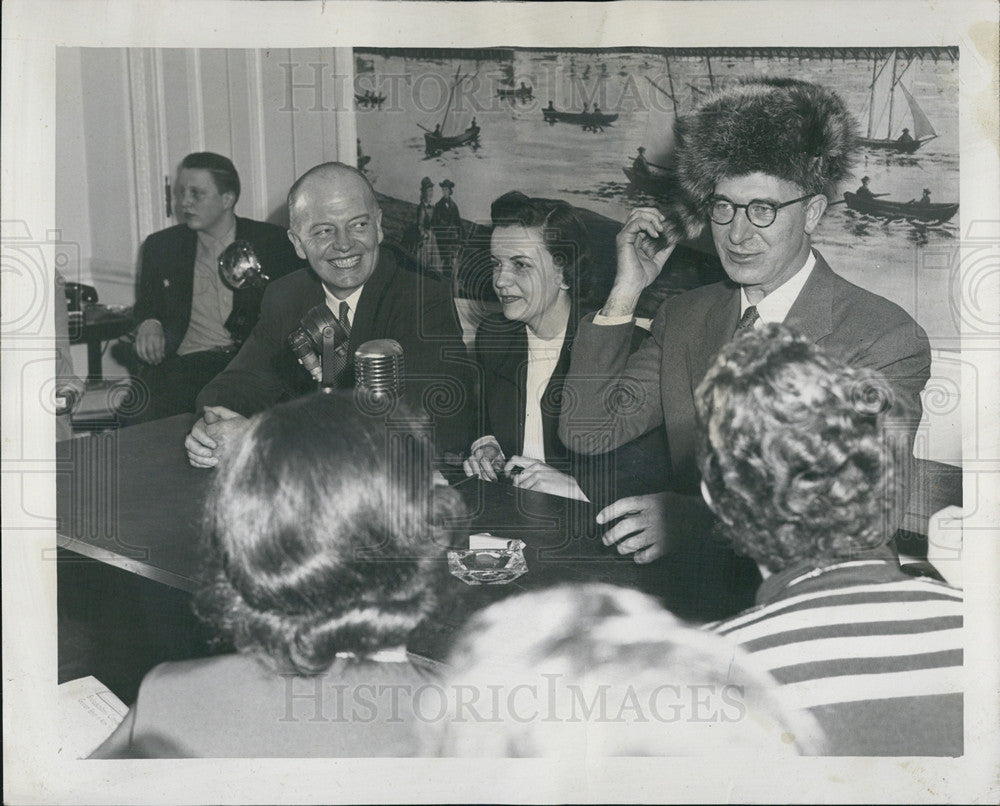 1952 Press Photo Candidates Presidential Nomination Senator Estes Kenfauver - Historic Images