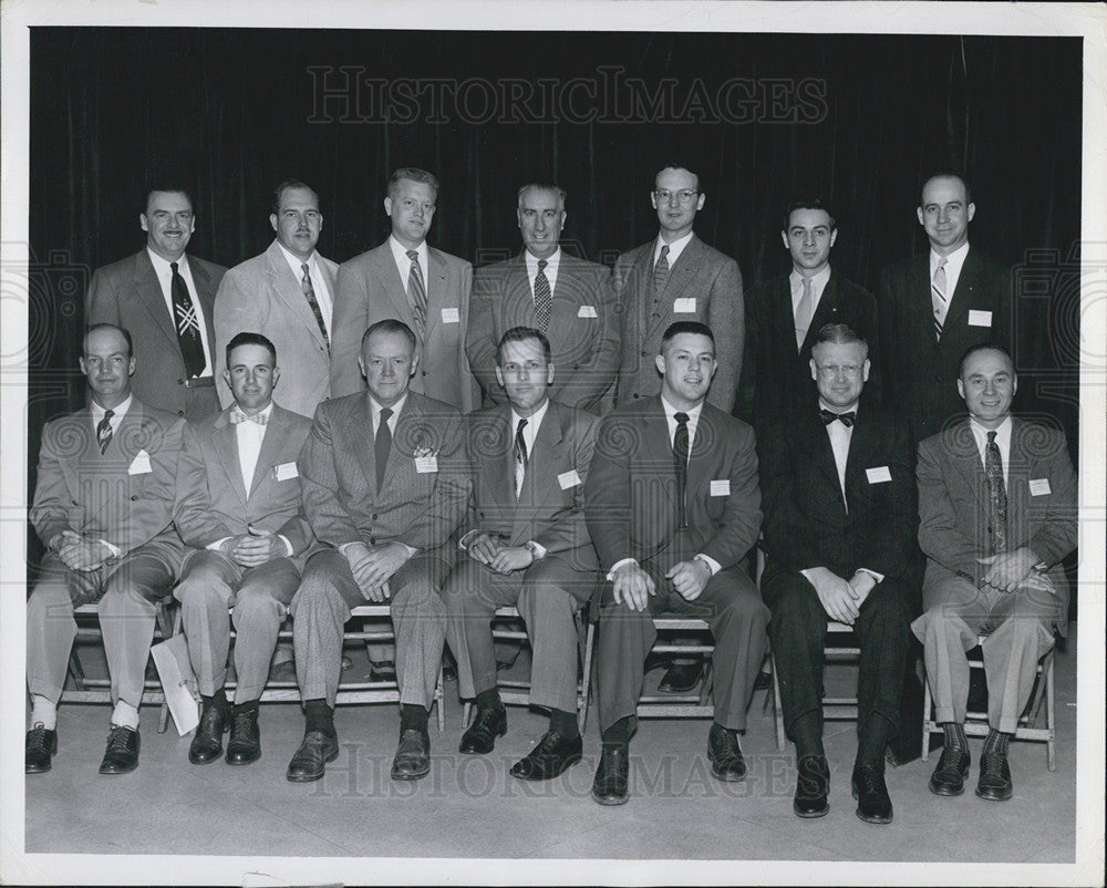 1955 Press Photo Natl Council of Presbyterian Men Meeting at the Palmer House - Historic Images