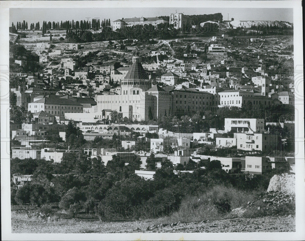 1974 Press Photo Nazareth Israel church of the Annunication - Historic Images