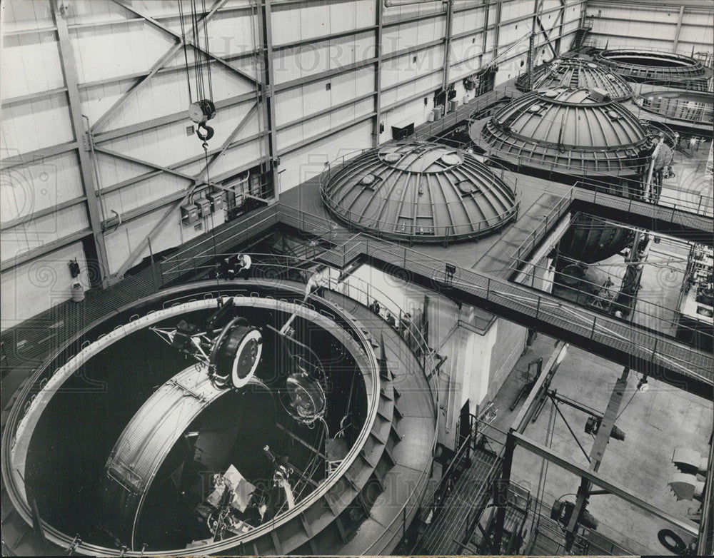 Press Photo Space Research Modules - Historic Images