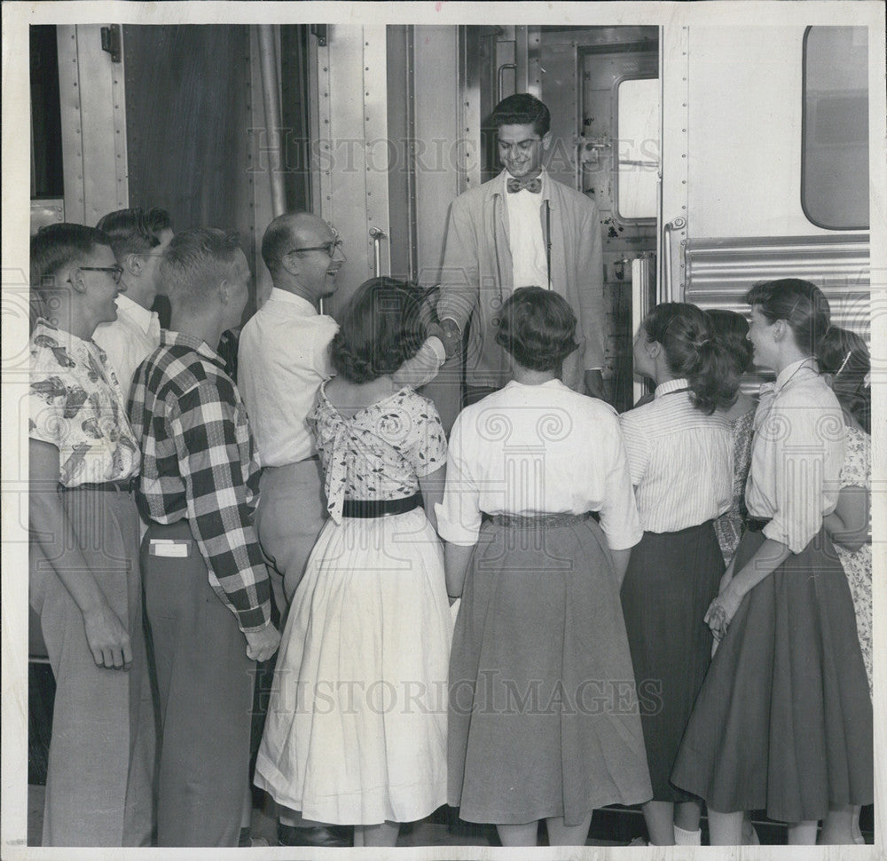 1955 Press Photo Andrew Sammoury Lebanon Northeastern Colorado Presbyterian - Historic Images