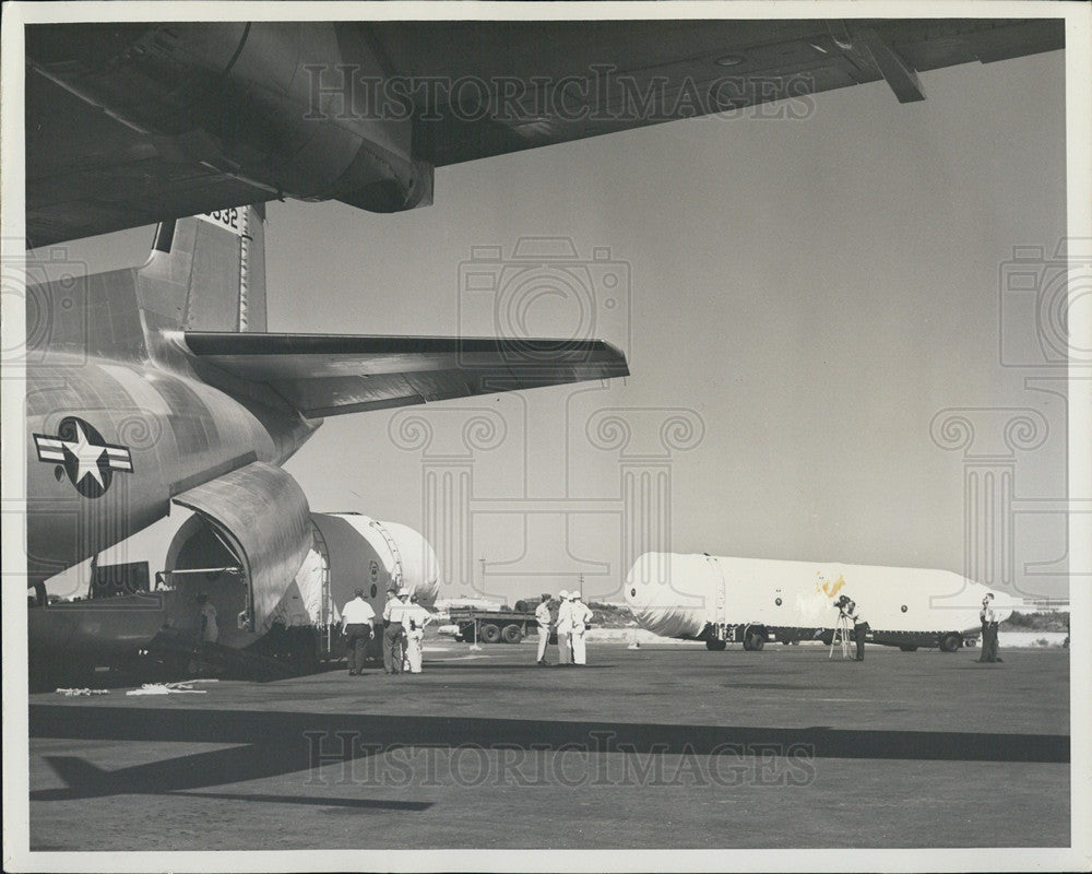 1963 Press Photo Air Force Titan II Gemini Launch vehicle Cape Canaveral - Historic Images