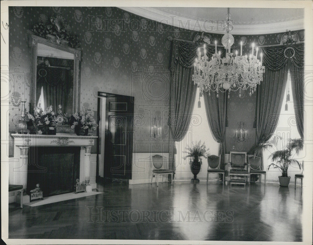 Press Photo White house room decorations - Historic Images