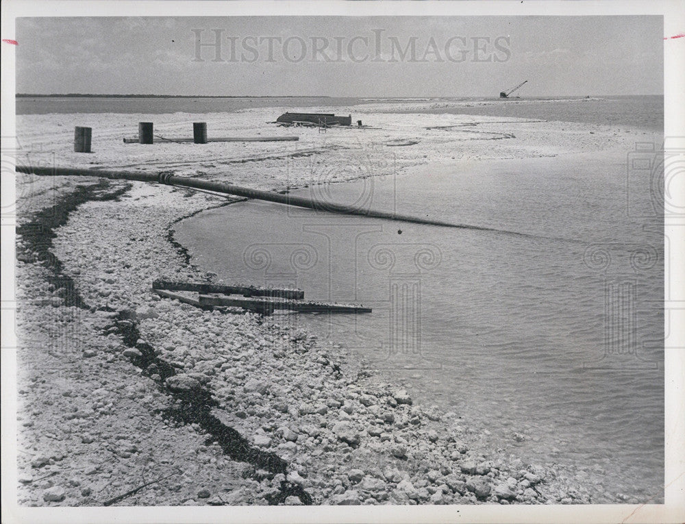 1959 Press Photo Hudson Beaches Rocky Shore - Historic Images