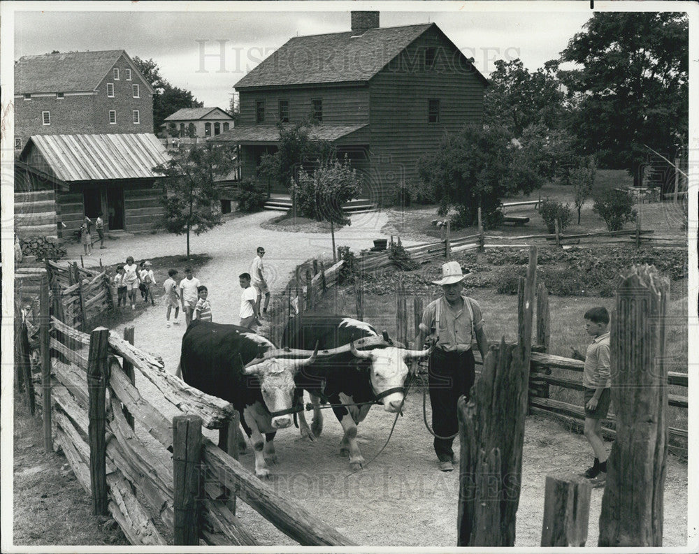 1973 Press Photo Black Creek Pioneer Village Near Toronto Ontario-18-19th Centry - Historic Images