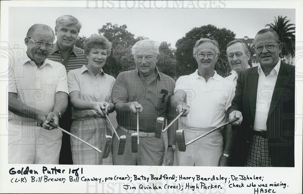 1985 Press Photo Belleview Biltmore CC Golf Bill Golson Clearwater - Historic Images