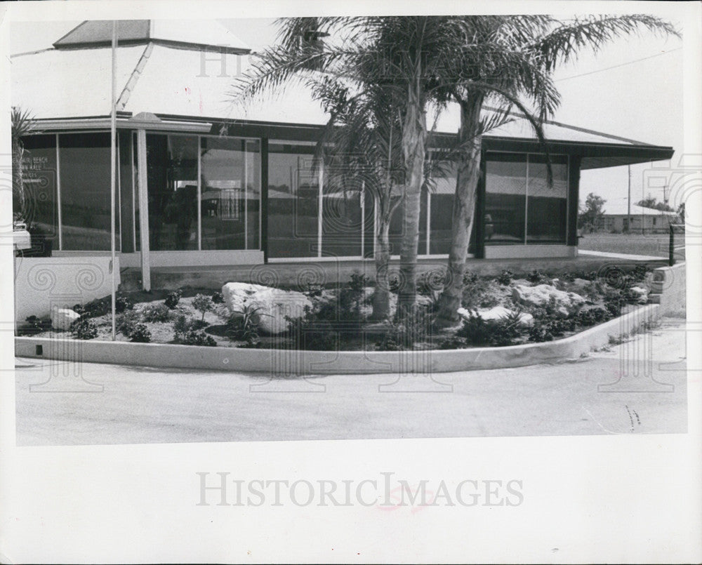 1964 Press Photo Bellier Beach Florida - Historic Images