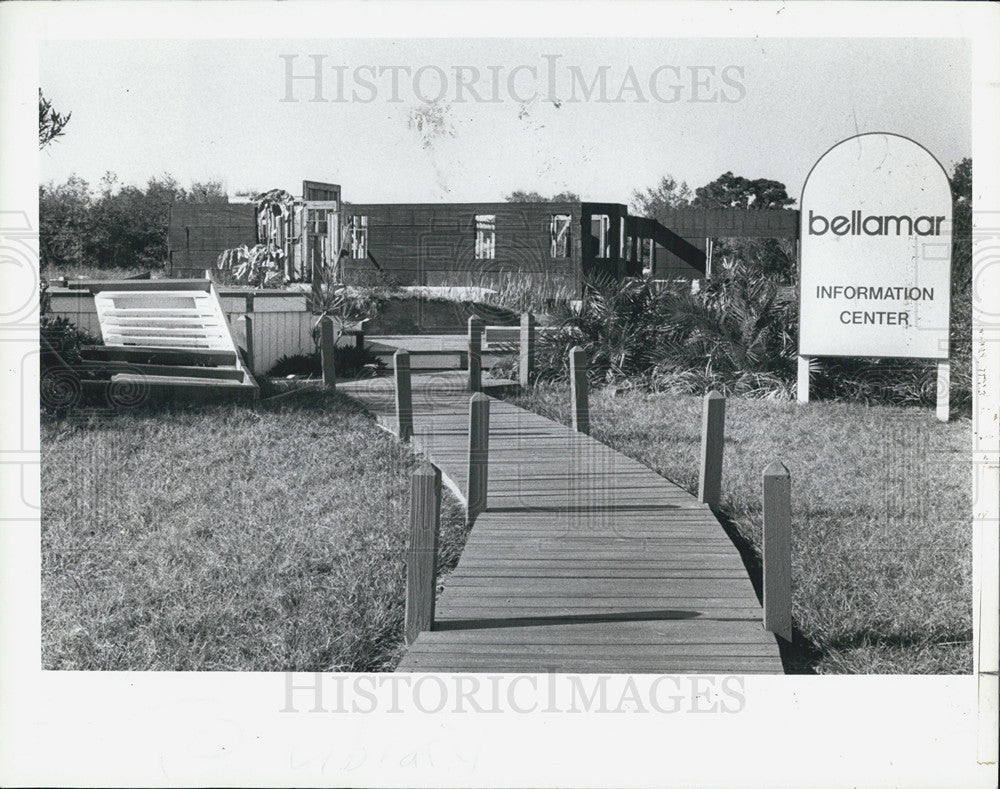 1988 Press Photo The failed Bellamar community in Safety Harbor - Historic Images