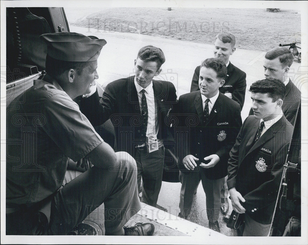 1966 Press Photo Canadian Air Cadets - Historic Images