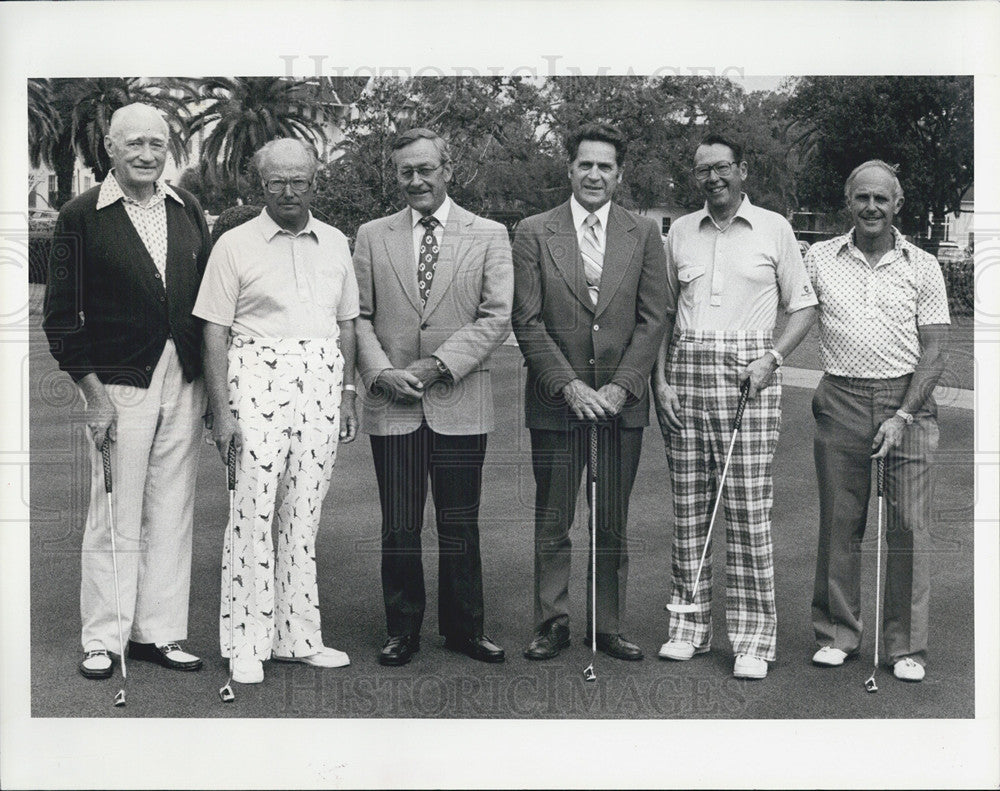 1981 Press Photo Earl Nelson/G Wright/J Quinlan/Dr. N Tarr/G. Busby/B Bogatin - Historic Images