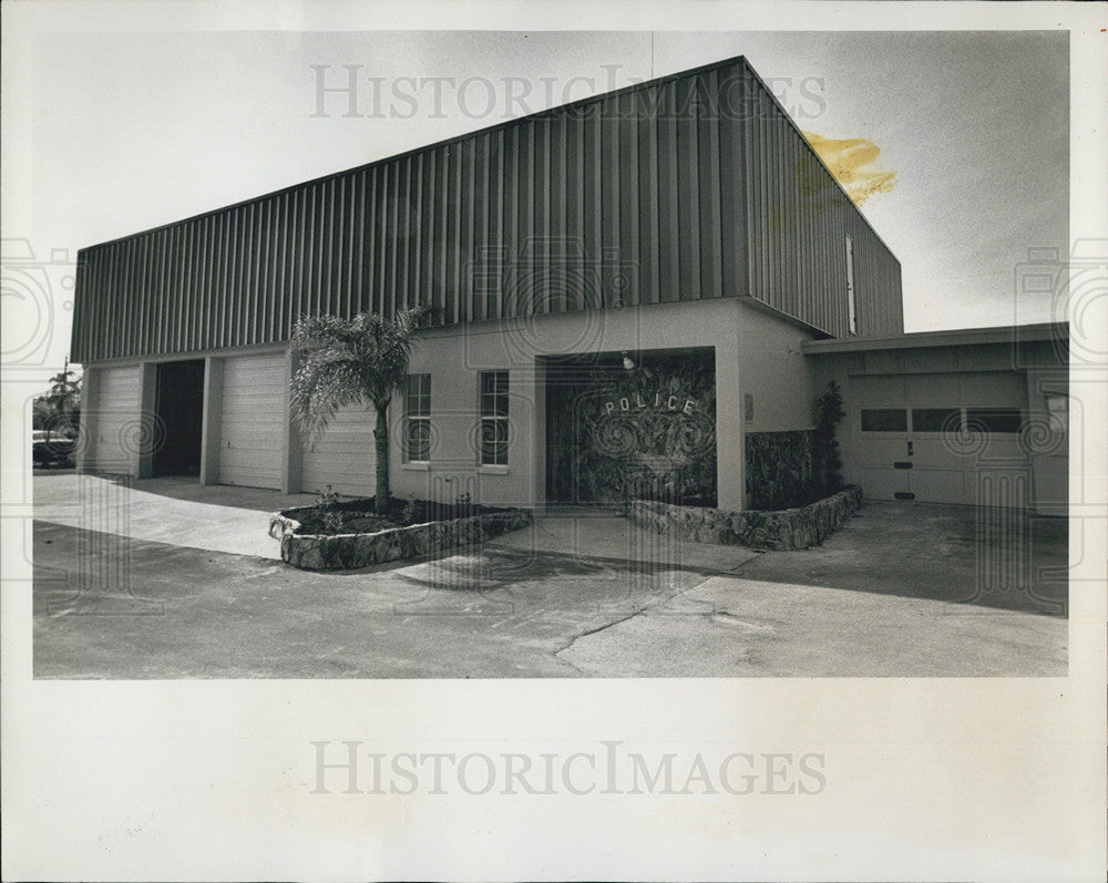 1976 Press Photo Belleair Beach Police Department - Historic Images