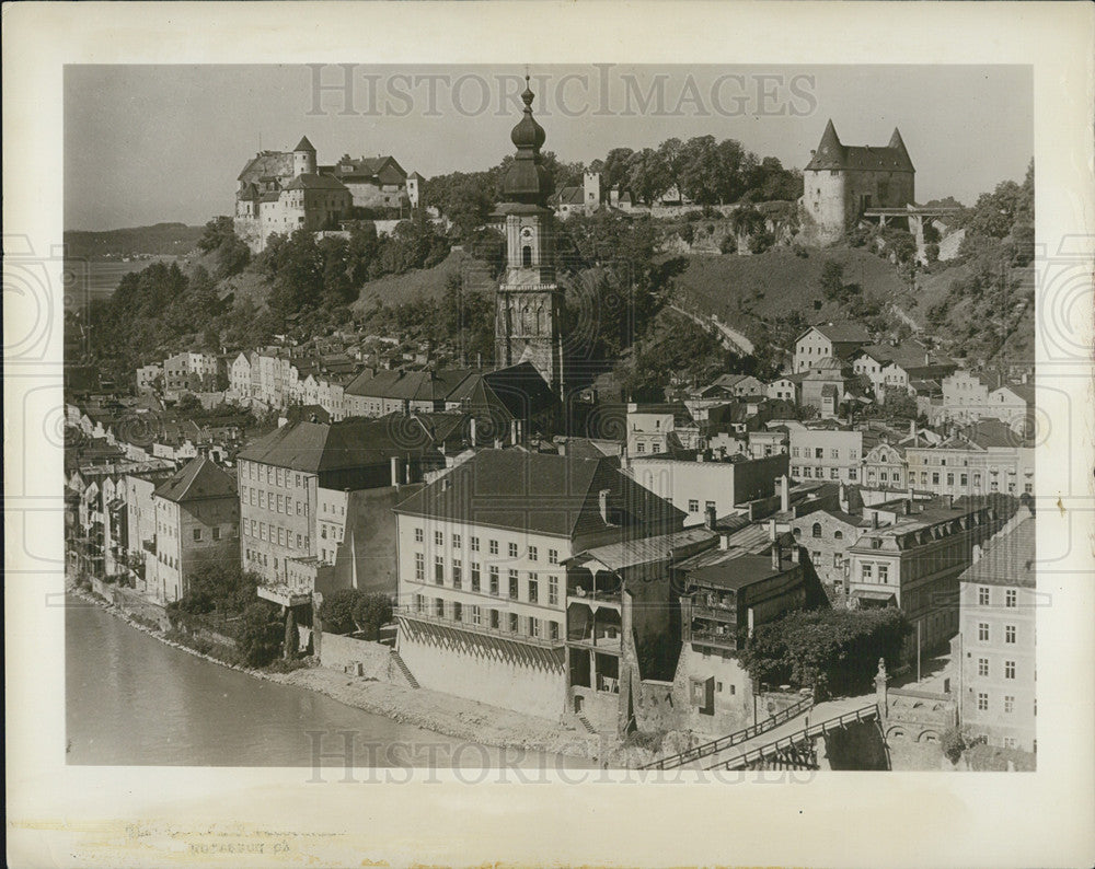 Press Photo Germany&#39;s Rhine River - Historic Images