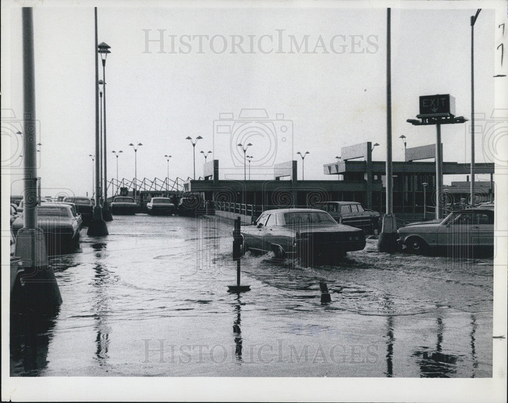 1968 Press Photo Denver Flooding - Historic Images