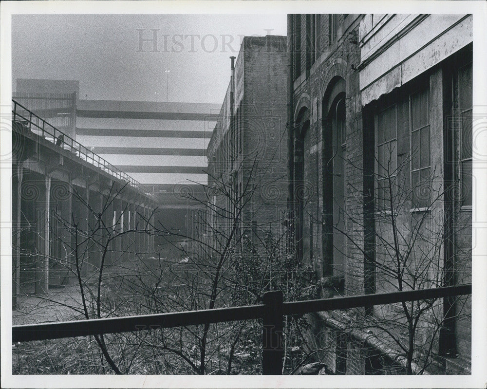 1969 Press Photo The parking side of Georgia State College - Historic Images