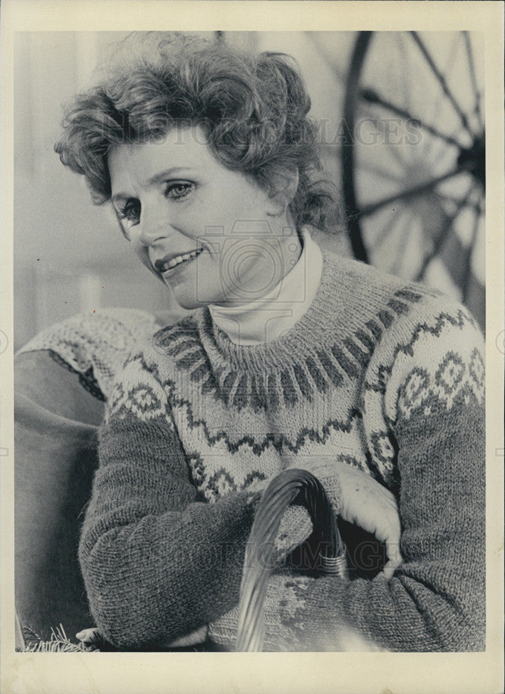 1986 Press Photo The Gift Of Love: A Christmas Story Starring Lee Remick - Historic Images