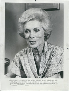 Janet Leigh, American Actress Takes About Her Home Life 1980
