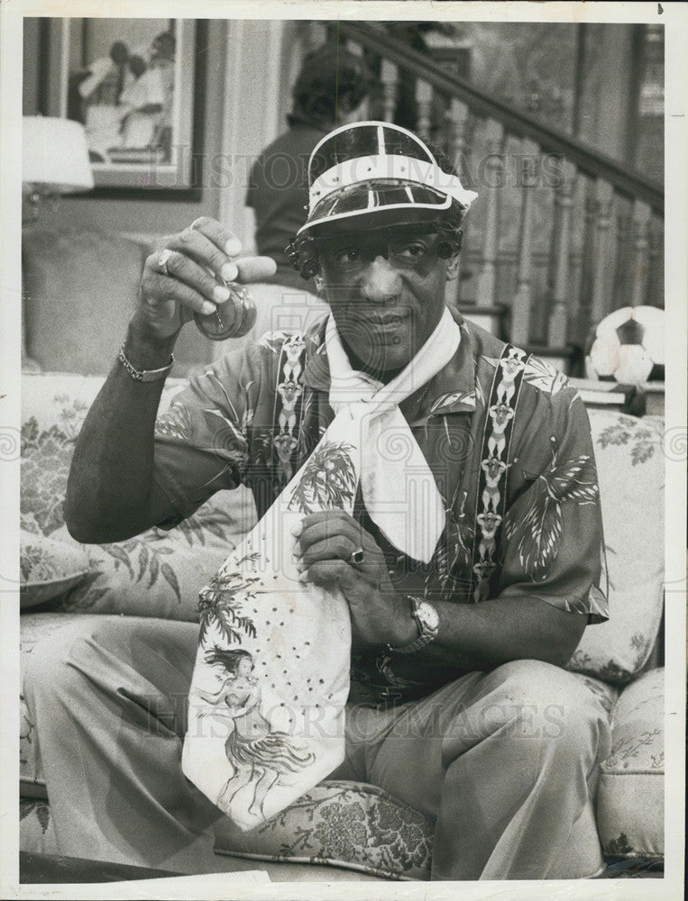 1984 Press Photo Bill Cosby Stars As Cliff On &quot;The Cosby Show&quot; - Historic Images