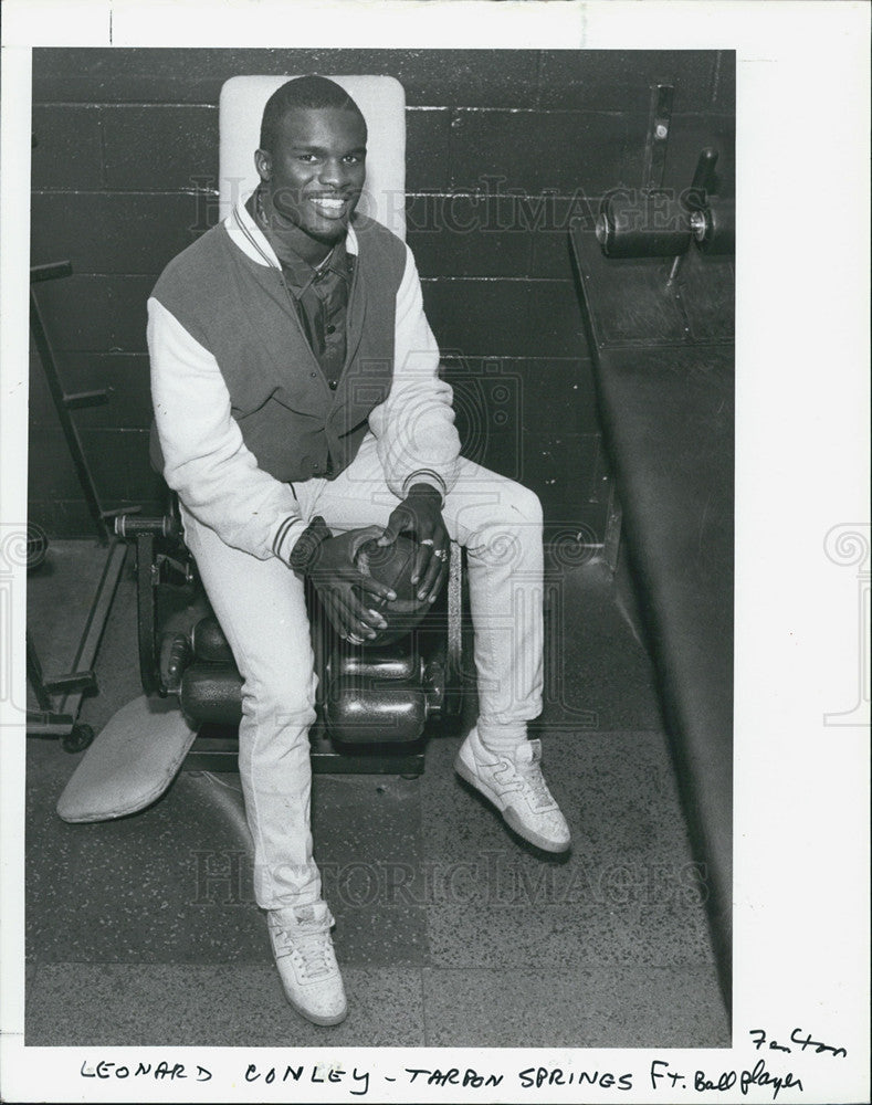 Leonard Conley future Huricane all smiles at Tarpon Springs 1987 ...