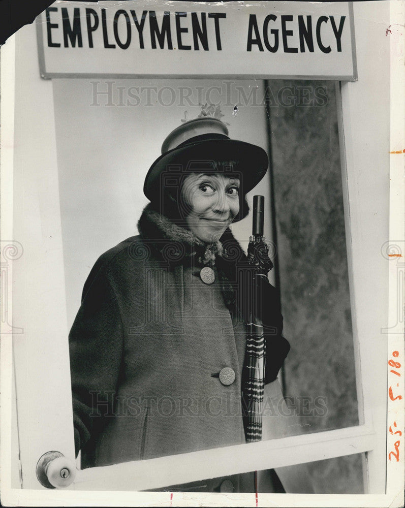 1972 Press Photo Imogene Coca American comic actress - Historic Images