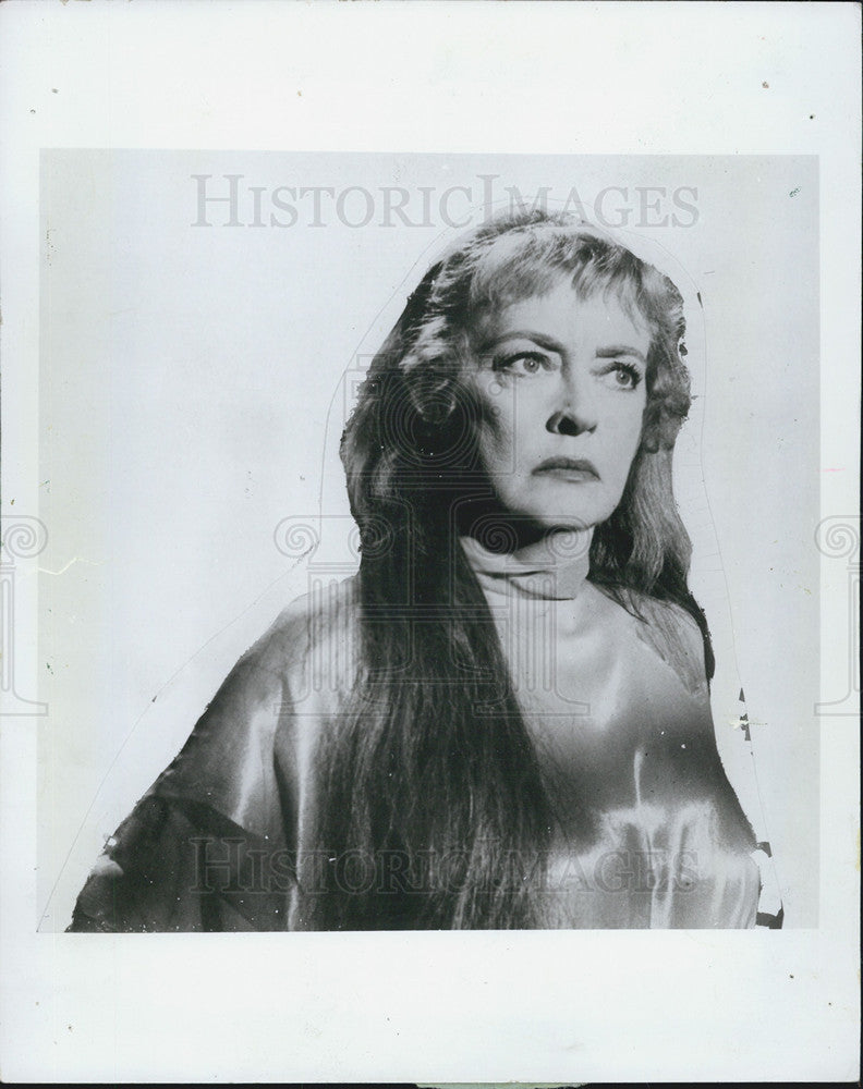 1976 Press Photo Bette Davis in Hush Hush Sweet Charlotte - Historic Images