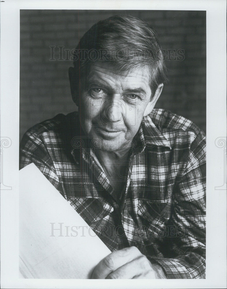 1984 Press Photo Ralph Waite Stars As Rob In &quot;Growing Pains&quot; - Historic Images