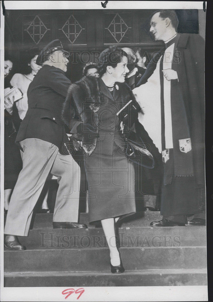 1951 Press Photo Mrs. Douglas MacArthur - Historic Images