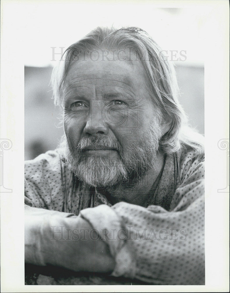 1993 Press Photo Return To Lonesome Dove Miniseries Actor Jon Voight - Historic Images