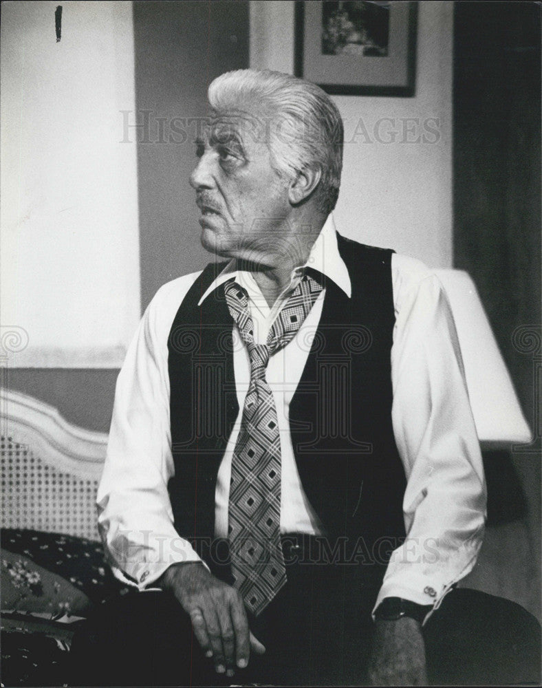 1979 Press Photo Goodbye Tiger Goodbye Star Cesar Romero Plays George McKenzie - Historic Images