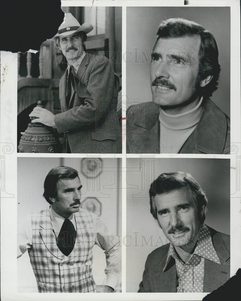 1976 Press Photo Actor Dennis Weaver - Historic Images