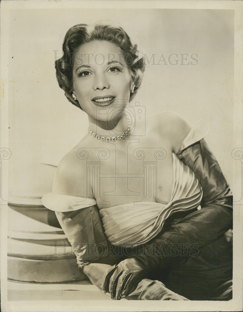 Press Photo Actress/Singer Dinah Shore - Historic Images