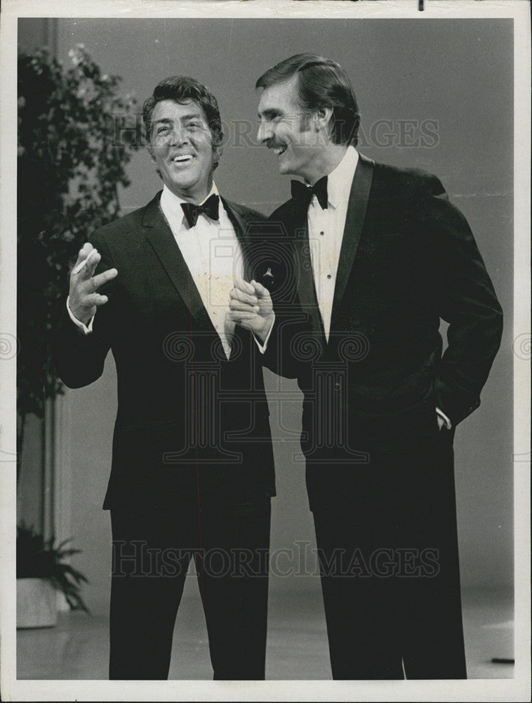 1970 Press Photo Dean Martin and Dennis Weaver - Historic Images