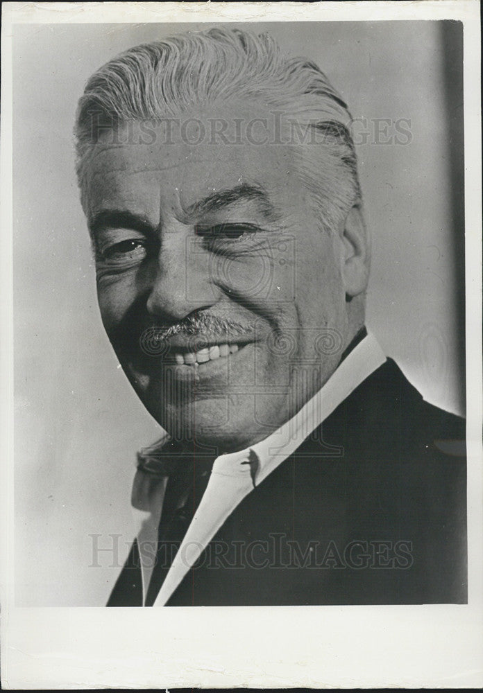 1968 Press Photo Cesar Romero - Historic Images