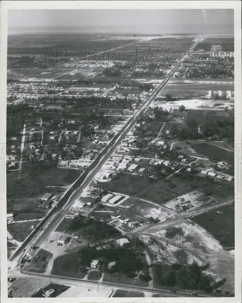 1960 Press Photo Overview of St. Petersburg, Fl - Historic Images