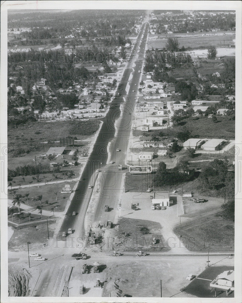 Press Photo Overview of St. Petersburg, Fl - Historic Images