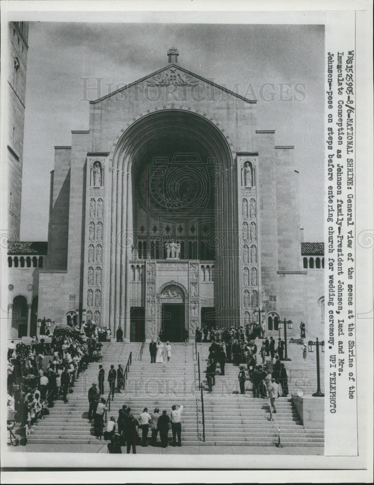 Press Photo Shrine of the Immaculate Conception in Washington, D.C. - Historic Images