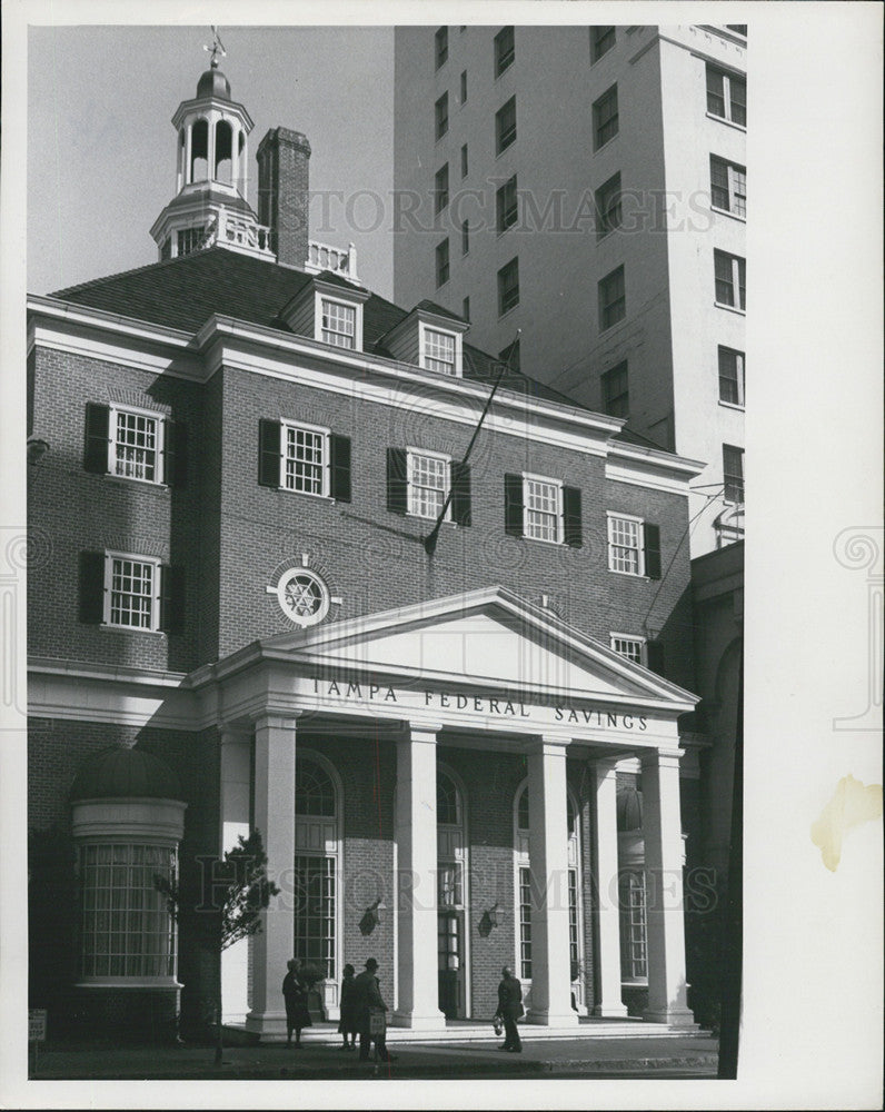 1966 Press Photo Tampa Federal Savings, Tampa, Florida - Historic Images