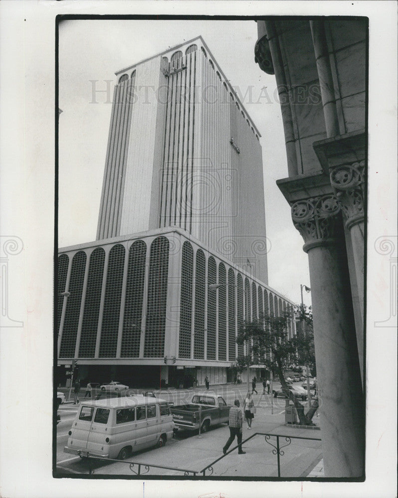 1973 Press Photo Exchange National Bank in Tampa, Florida - Historic Images