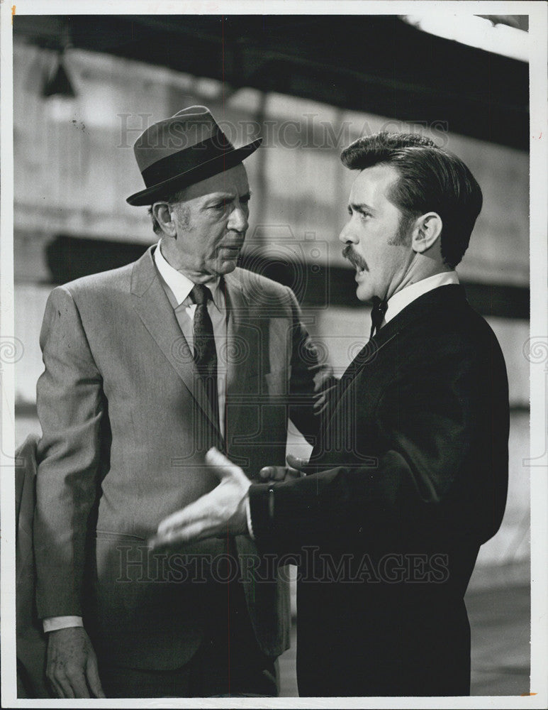 1970 Press Photo Bracken&#39;s World Film Jack Albertson Martin Sheen Scene - Historic Images